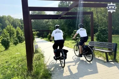 Rowerowe patrole wracają na ulice Mysłowic. Tu radiowóz nie dojedzie